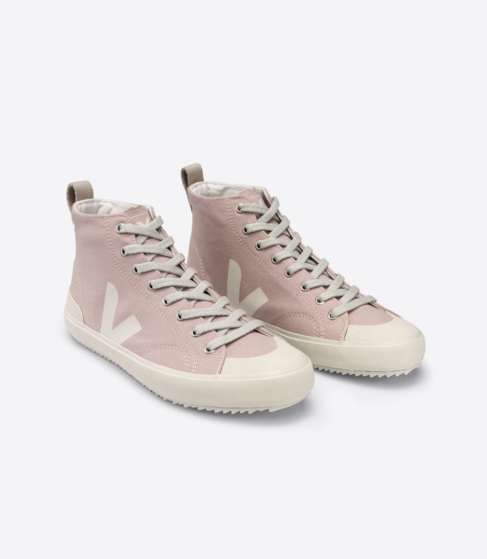 Veja Sneakers Dama - Nova Ht Panza - Roz/Albi - 6130854-ZH